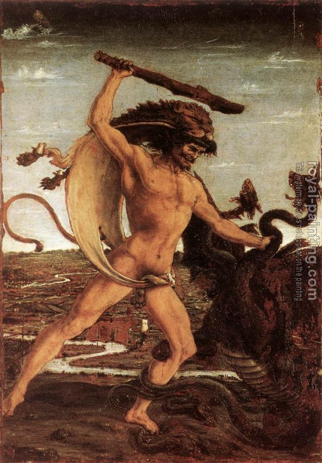Antonio Del Pollaiolo : Hercules and the Hydra